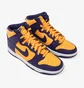 Кроссовки мужские Nike Dunk Hi Retro Violet/Yellow Dd1399-500