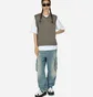 Жилетка унисекс Stussy Loose Knit Linen Vest Grey 117234-1015