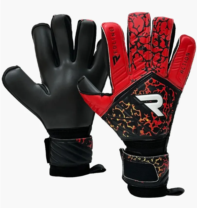 Перчатки вратарские унисекс Redline Action Rn Red/Black RLM65