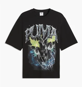Футболка чоловіча Puma Graphic Vintage Black 635665-01