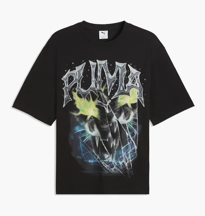 Футболка чоловіча Puma Graphic Vintage Black 635665-01