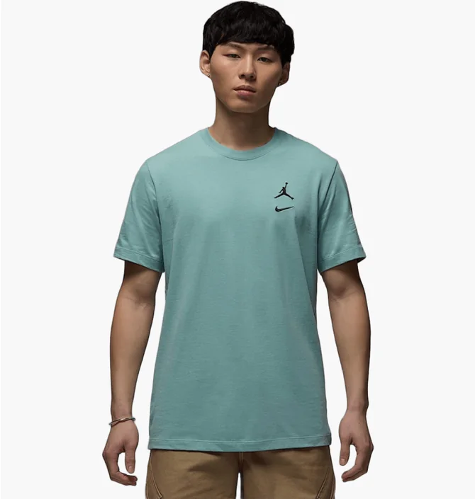 Футболка чоловіча Air Jordan J Flt Mvp Jm Hbr Ss Crew Turquoise IB8914-309