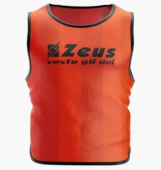 Манішка унісекс Zeus Casacca Promo Orange CASACCA-ARANCIO