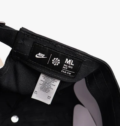 Кепка унісекс Nike Club Cap U Cb Swsh Black FB5369-010