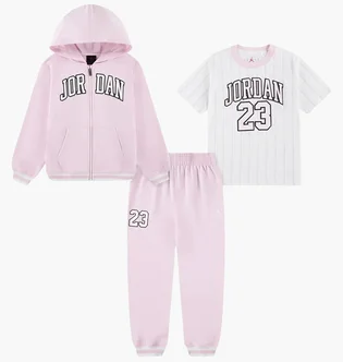 Спортивний костюм дитячий Air Jordan Sweat Sets Pink/White 35F275-A9Y