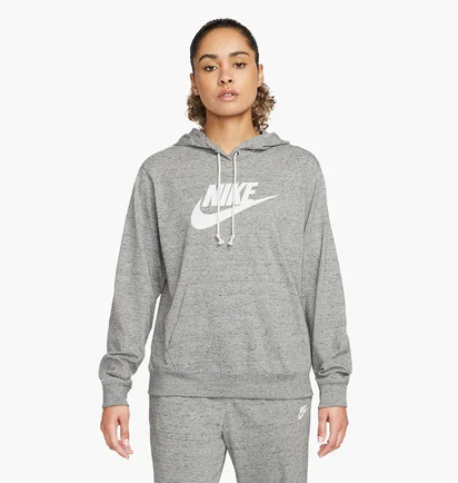 Худи женское Nike Sportswear Gym Vintage WomenS Pullover Hoodie Grey DM6388-063