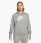 Худи женское Nike Sportswear Gym Vintage WomenS Pullover Hoodie Grey DM6388-063