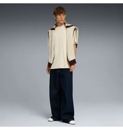 Футболка чоловіча Puma Ess Elevated Relaxed Beige 692018-87