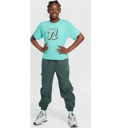 Футболка детская Nike G Graphic Star Turquoise FZ5562-300