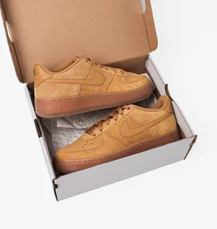 Кроссовки детские Nike Air Force 1 Lv8 3 Brown Bq5485-700