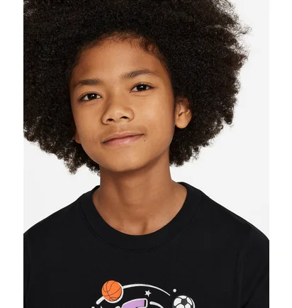 Футболка детская Nike K Nsw Tee Boxy 1 Black FN9614-010