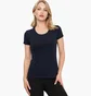 Футболка женская Kappa Mezza Manica Girocollo Blue K2501-BLUNAVY