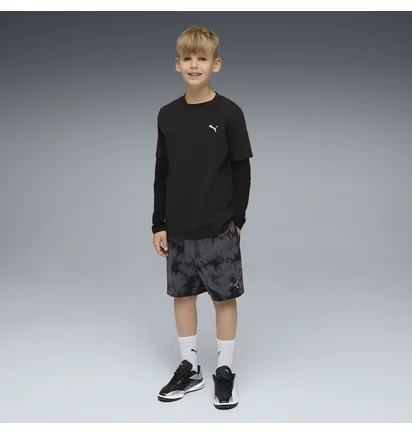 Шорти дитячі Puma Ess Elevated Relaxed Tie-Dye Black 692108-01
