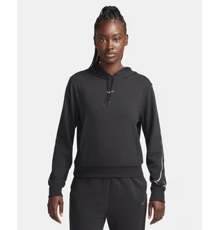Худи женское Nike Dri-Fit One French Terry Graphic Hoodie Black FB5693-010