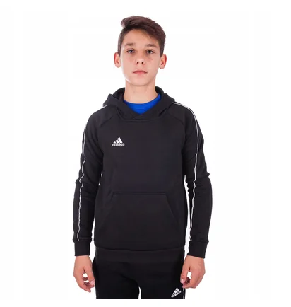 Худи детское Adidas Core 18 Black Ce9069