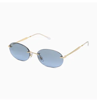 Солнцезащитные очки Ray-Ban Gold/Blue RB-3767-001-4C-54