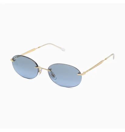 Солнцезащитные очки Ray-Ban Gold/Blue RB-3767-001-4C-54