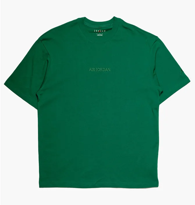 Футболка мужская Air Jordan Wordmark Tee Green FJ1969-302