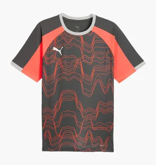 Футболка мужская Puma Individualliga Graphic Grey/Red 659924-10