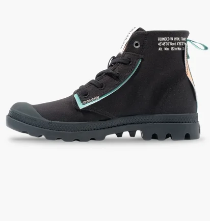 Черевики жіночі Palladium Pampa Underlayer Black 99183-008-M