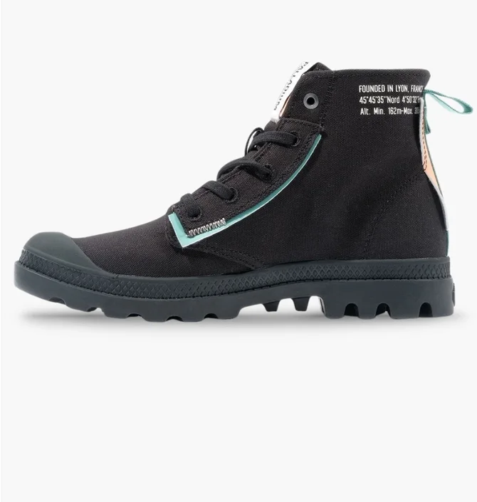 Черевики жіночі Palladium Pampa Underlayer Black 99183-008-M