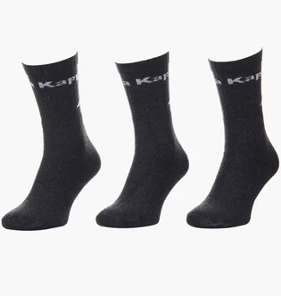 Шкарпетки унісекс Kappa Logo Saboya Grey (3 пари) 304MT00-906