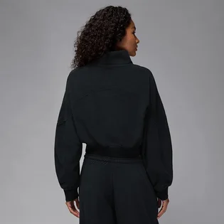Толстовка женская Air Jordan Flight Fleece WomenS Quarter-Zip Top Black HV0326-010