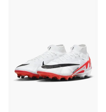 Бутси унісекс Nike Mercurial Superfly 9 Elite Artificial-Grass Soccer Cleats White/Orange DJ5165-600