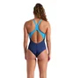 Купальник жіночий Arena Dreamhline Swimsuit V Back Blue 008328-760