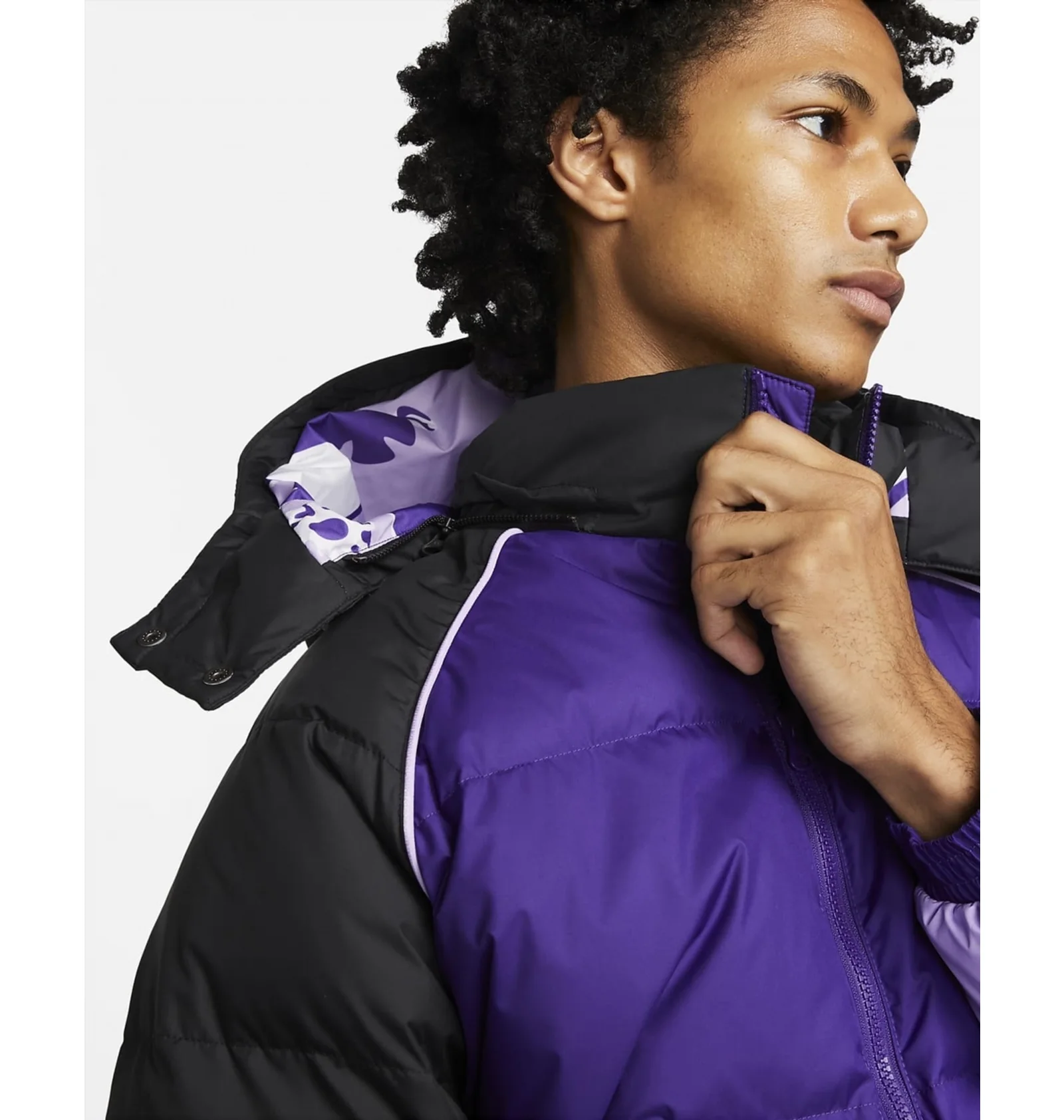 ᐉ Куртка чоловіча Nike Lebron MenS Down Basketball Jacket Violet