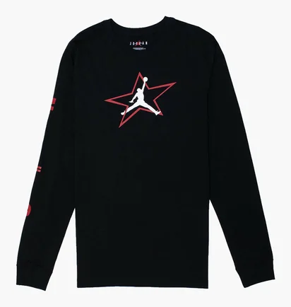 Лонгслив мужской Air Jordan Aj6 Graphic Long Sleeve Men’S T-Shirt Black DD5231-010