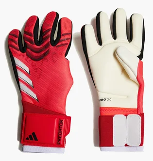 Перчатки вратарские унисекс Adidas Predator Gl Pro Red JH3813