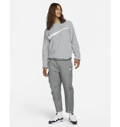 Свитшот мужской Nike Club+ MenS Fleece Winterized Crew Grey DQ4894-073