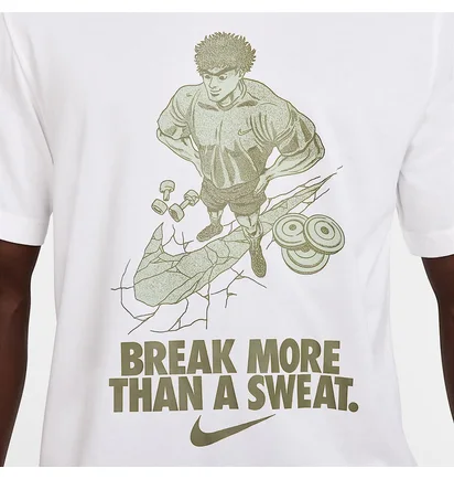 Футболка мужская Nike T-Shirt Training White HJ3611-100