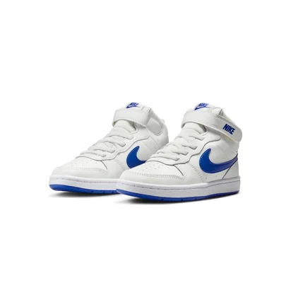 Кросівки дитячі Nike Court Borough Mid 2 White CD7783-113
