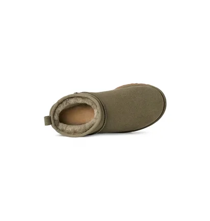 Угги женские UGG Classic Ultra Mini Olive 1116109-MMP