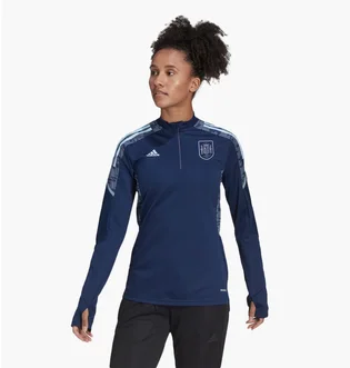 Кофта жіноча Adidas Spain 2022 Training Top Blue GK9455