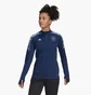 Кофта женская Adidas Spain 2022 Training Top Blue GK9455