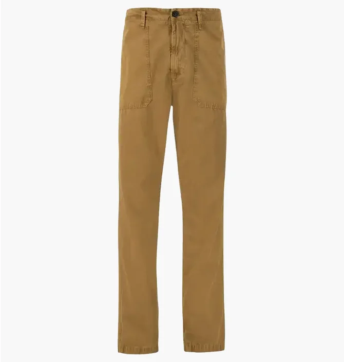 Штаны мужские Stone Island Trousers Yellow 7815311WA-V0198