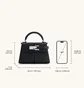 Сумка жіноча JW PEI Elise Top Handle Bag Black BB2023BG78421JWP