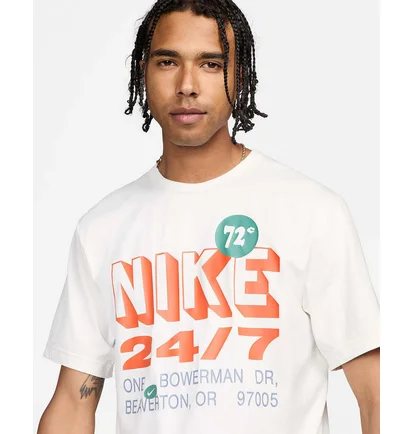 Футболка чоловіча Nike M Dri-Fit Uv Hyverse Ss Gfx White FN3988-133