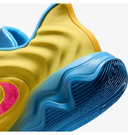 Кроссовки мужские Nike Giannis Immortality 4 Yellow/Light Blue FQ3680-700