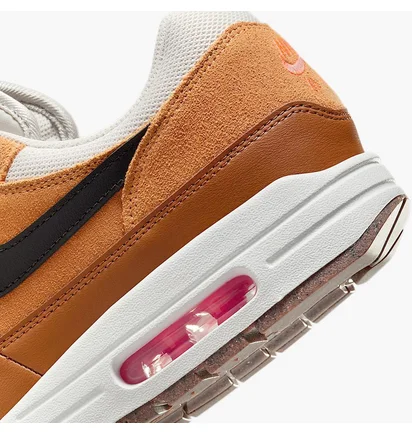 Кросівки чоловічі Nike Air Max 1 Ess White/Brown FZ5808-004