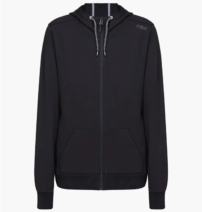 Кофта женская Cmp Jacket Fix Hood Black 31D4276-U901