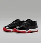 Кроссовки мужские Air Jordan 11 Retro Low Bred 2025 Black FV5104-006