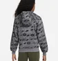 Худи детское Nike K Nsw Club Ft Hdy Aop Grey FN8741-084