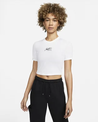 Футболка женская Nike W Nsw Tee Slim Crp Air White Dn5852-100