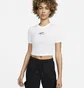 Футболка женская Nike W Nsw Tee Slim Crp Air White Dn5852-100