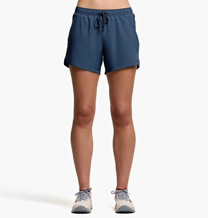 Шорты женские Saucony Peregrine 4 Short Blue SAW800481-NV