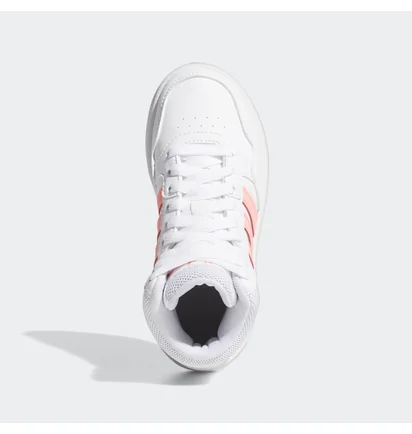 Кроссовки детские Adidas Hoops Mid Shoes White Gw6110